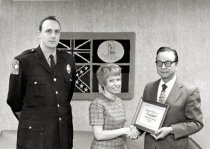 Doris Campbell, Employee of the Year, 1971